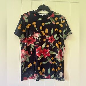 Parke & Ronen t shirt bold floral print Medium